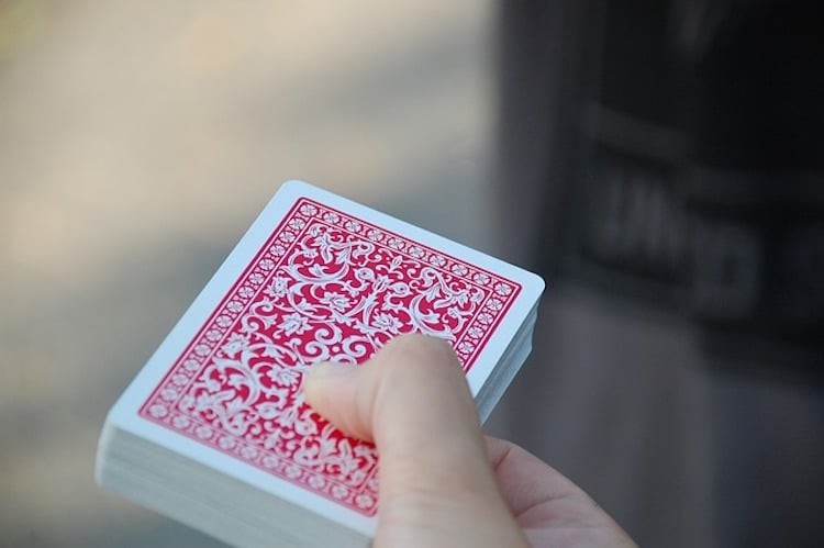 Deck of playing cards