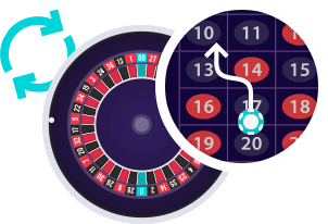 Roulette Spin Bet Change