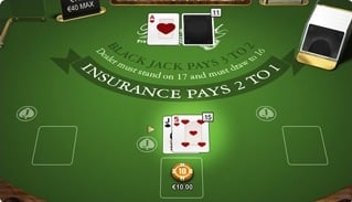 Blacjack insurance